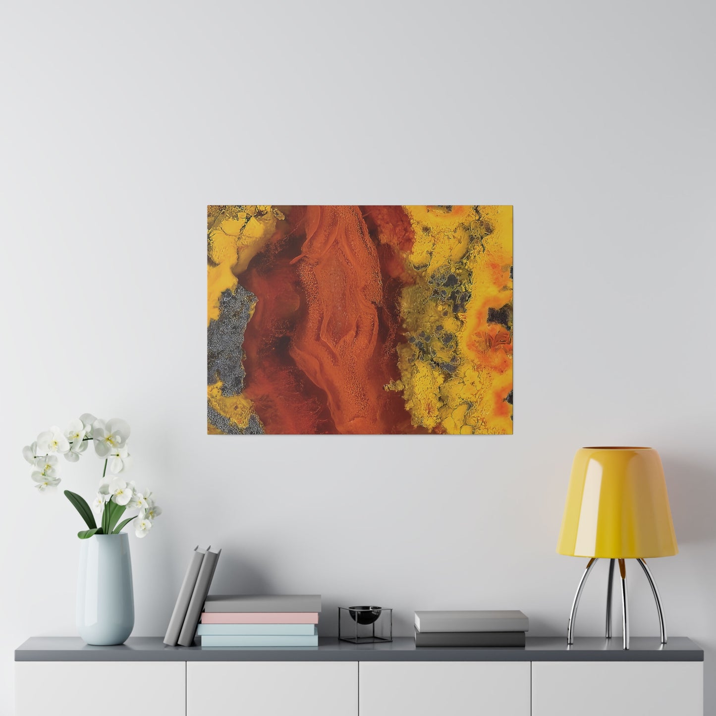 Seam Agate Canvas Print Wall Art Décor