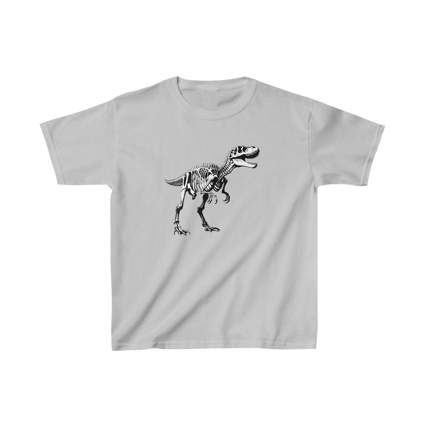 Kids Tyrannosaurus rex Skeleton Dinosaur T-shirt