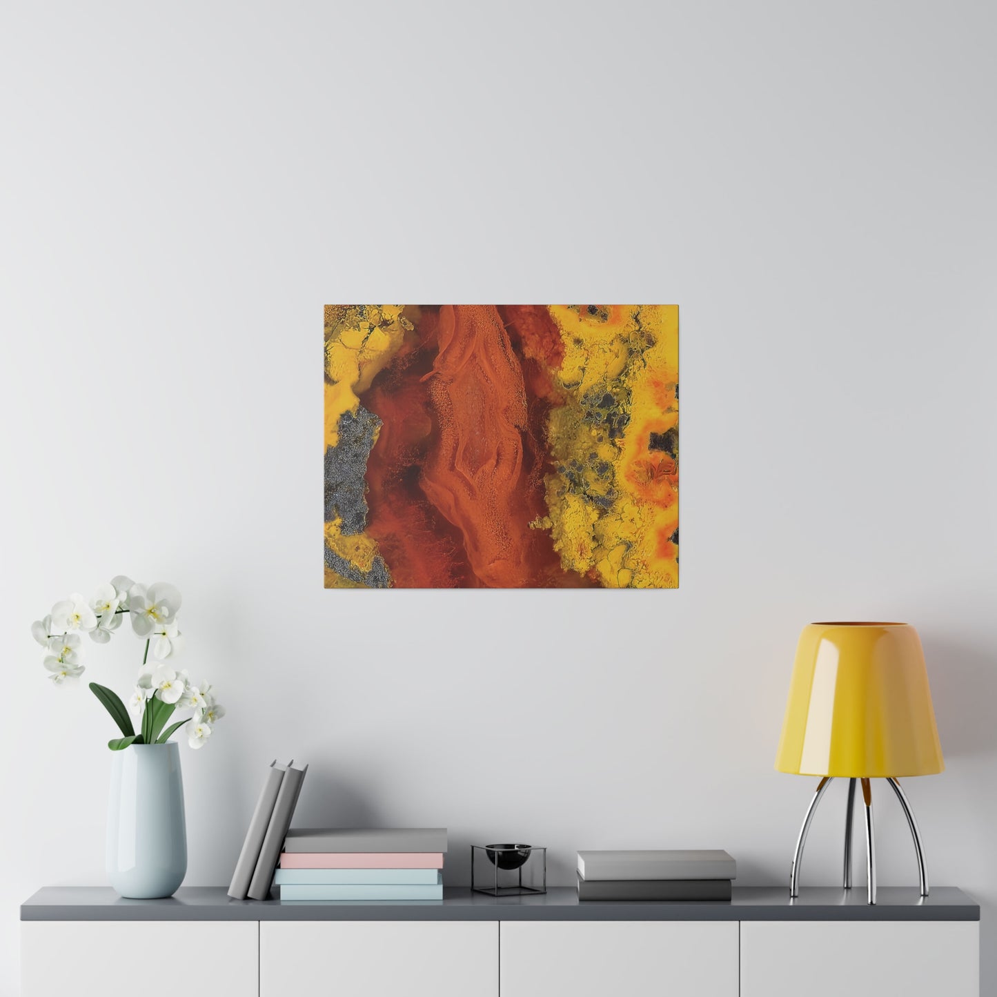 Seam Agate Canvas Print Wall Art Décor