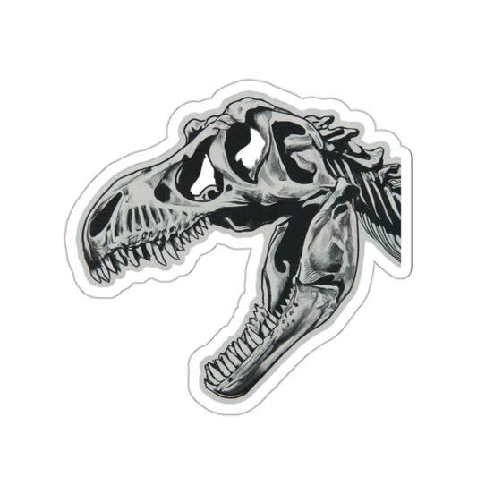 Tyrannosaurus rex Skull - Dinosaur Sticker