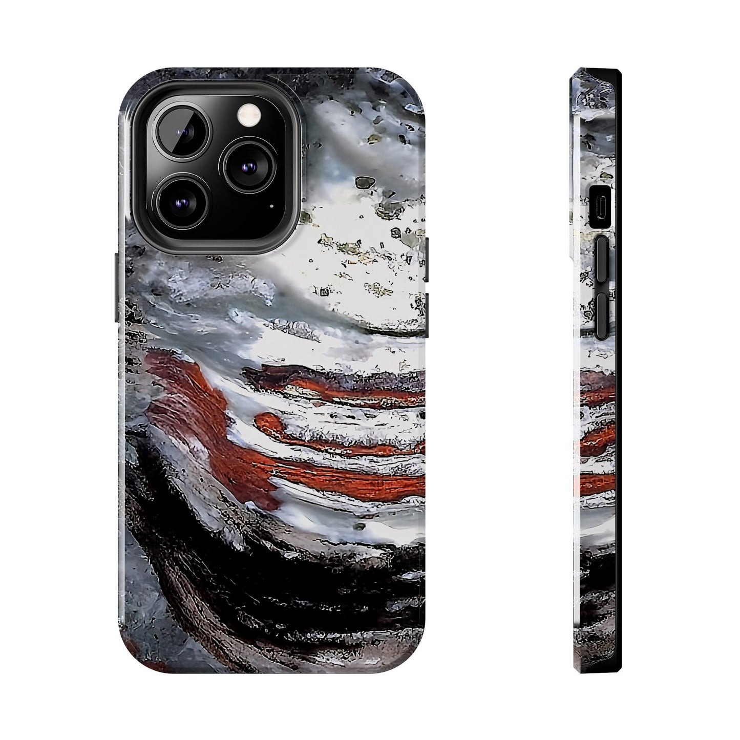 Stromatolite Collenia undosa iPhone 13 Tough Phone Case