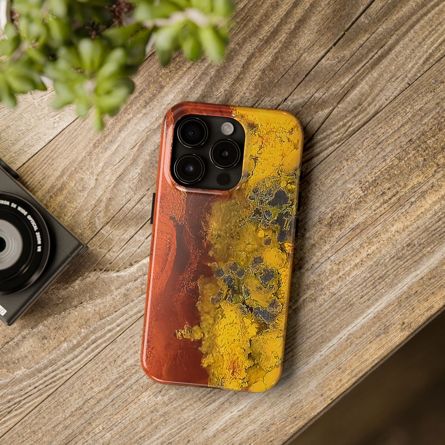 Seam Agate iPhone 15 Tough Phone Case