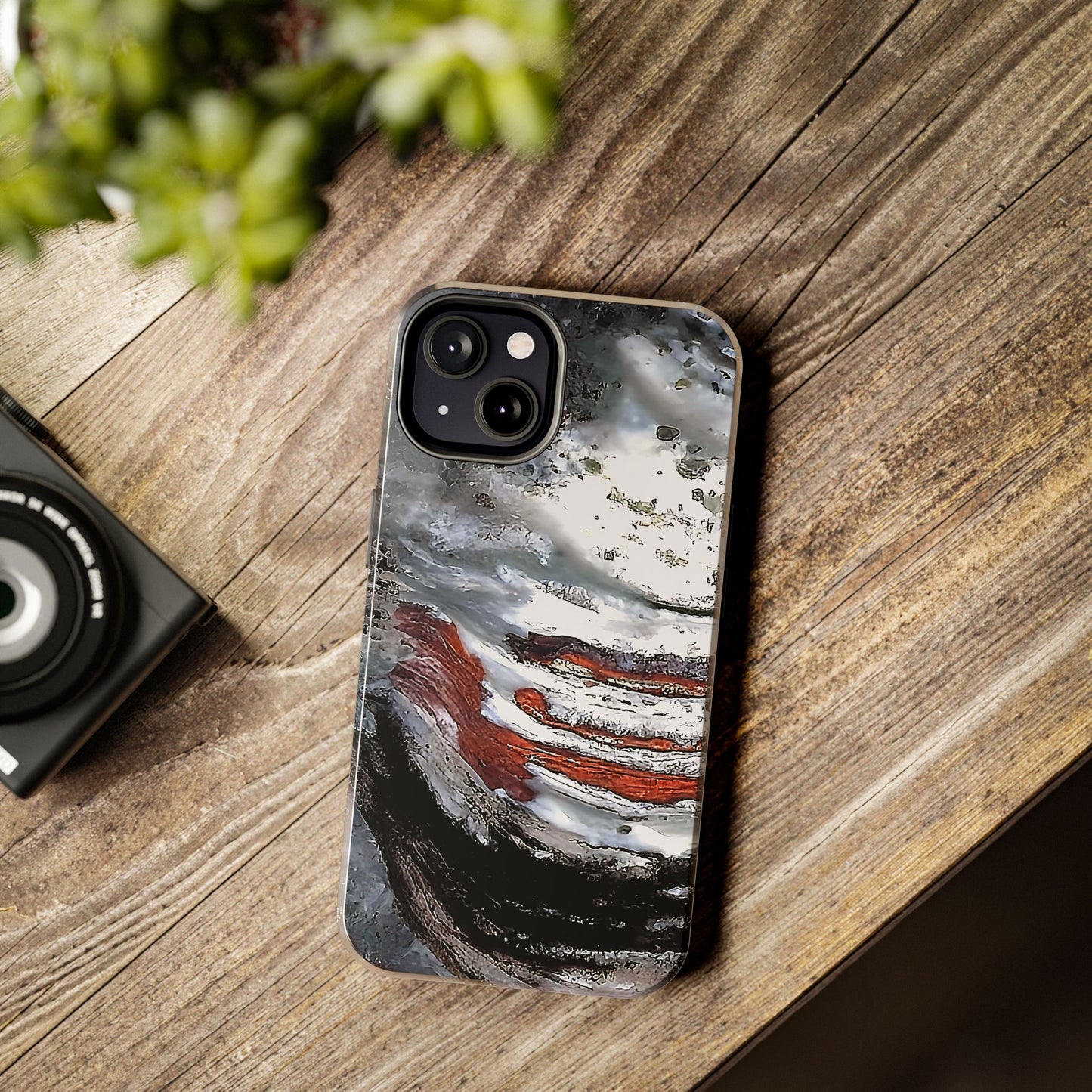 Stromatolite Collenia undosa iPhone 13 Tough Phone Case