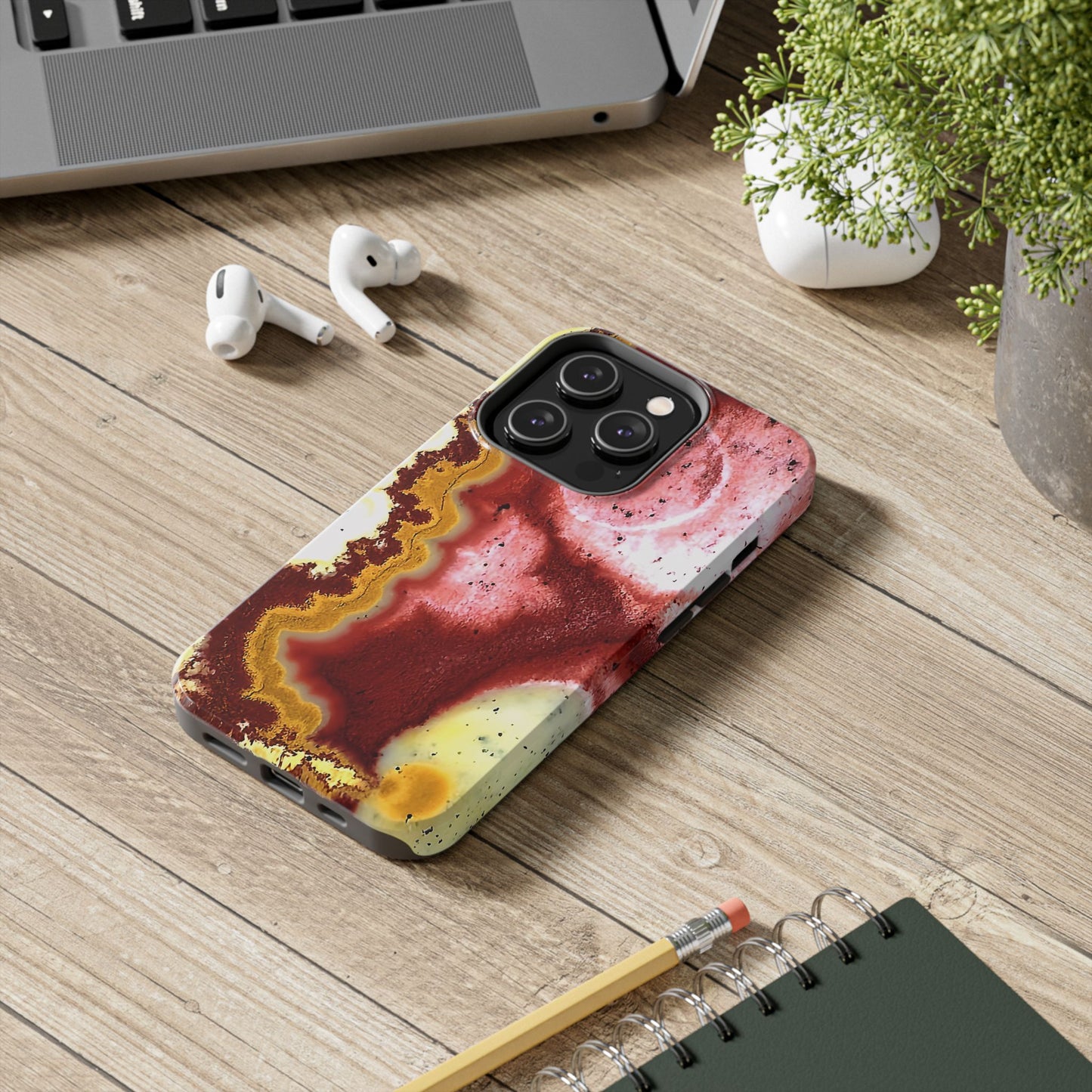 Tiger Iron  iPhone 14 Tough Phone Case