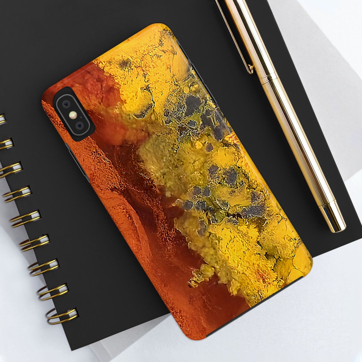 Seam Agate iPhone X Tough Phone Case