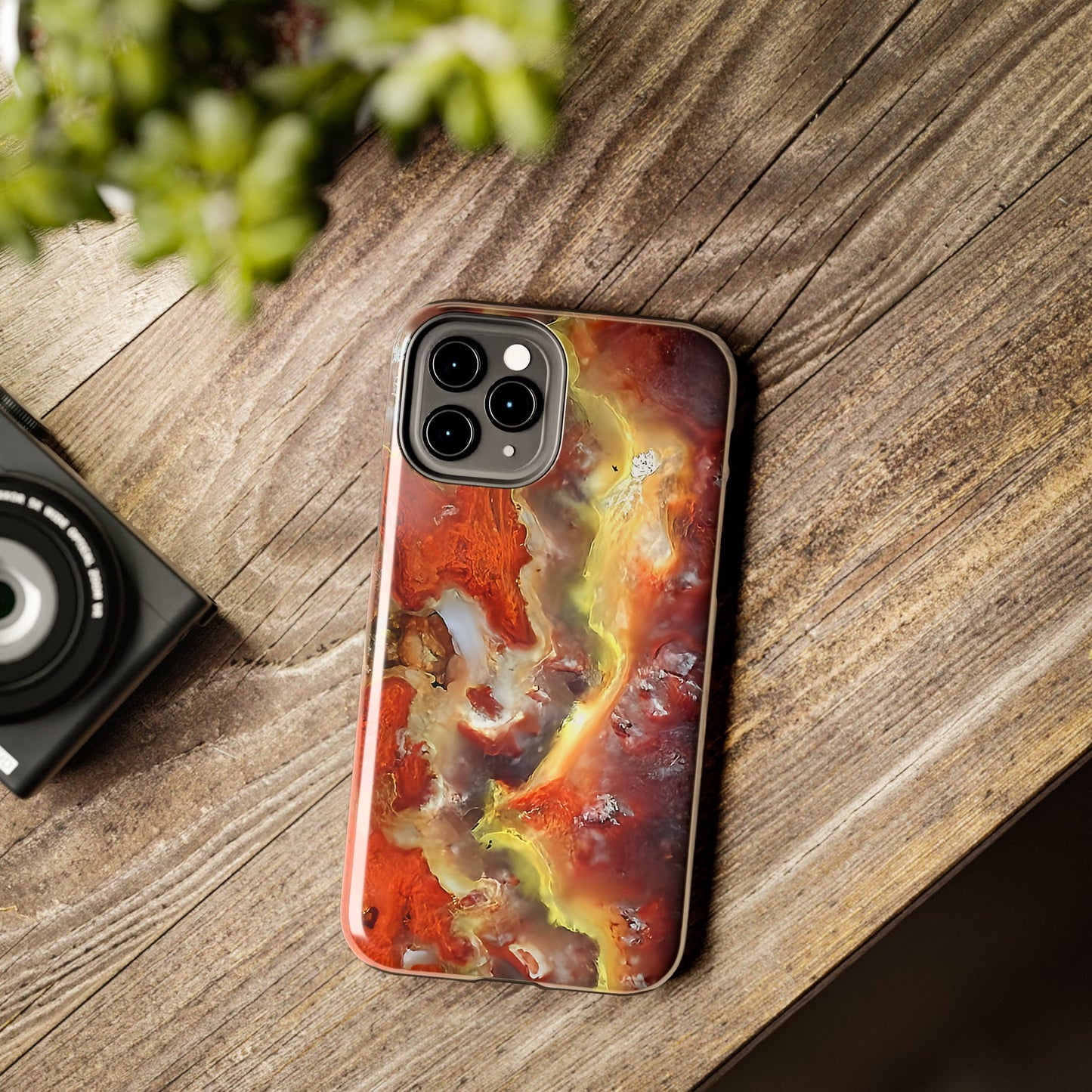 Wildfire Hyalite Bubble Opal iPhone 11 Tough Phone Case