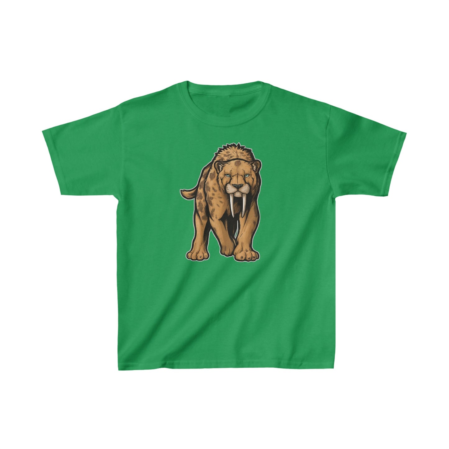 Kids Saber Toothed Tiger T-shirt