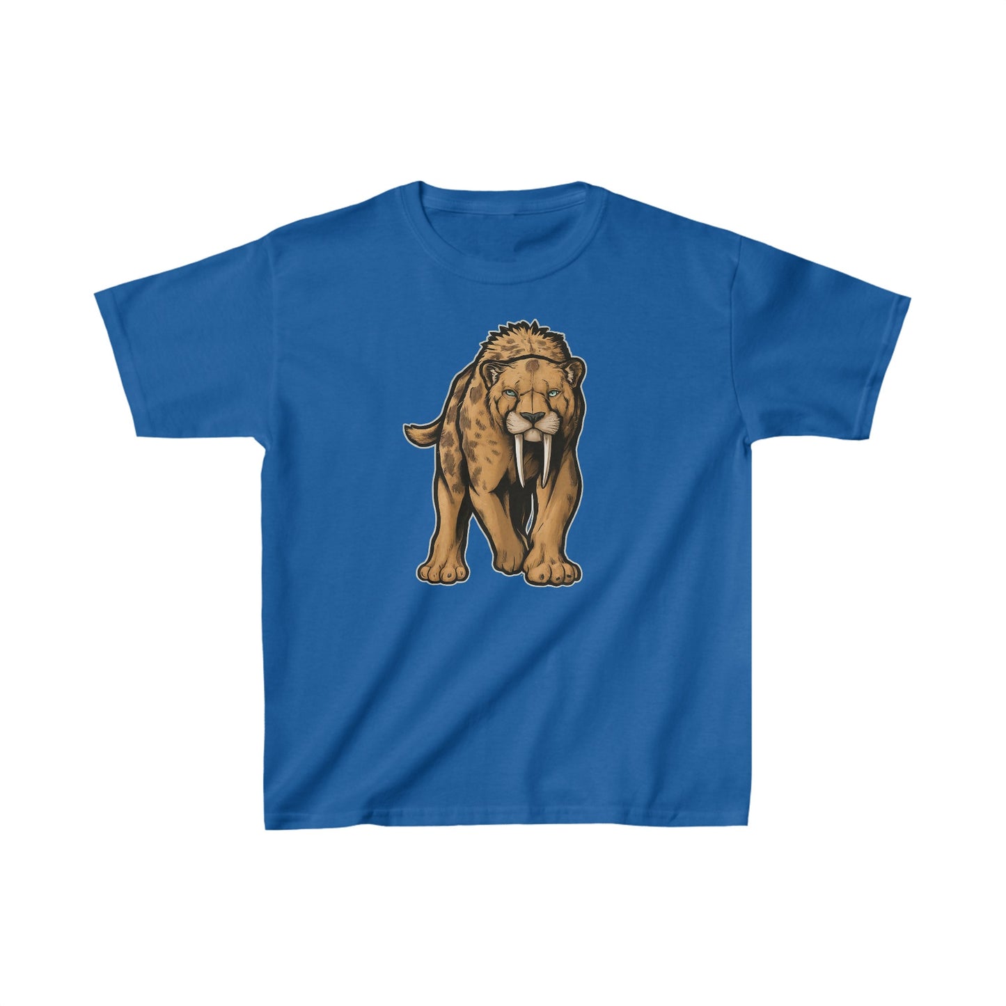 Kids Saber Toothed Tiger T-shirt