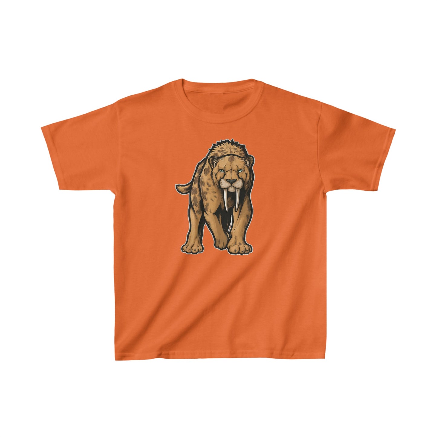 Kids Saber Toothed Tiger T-shirt