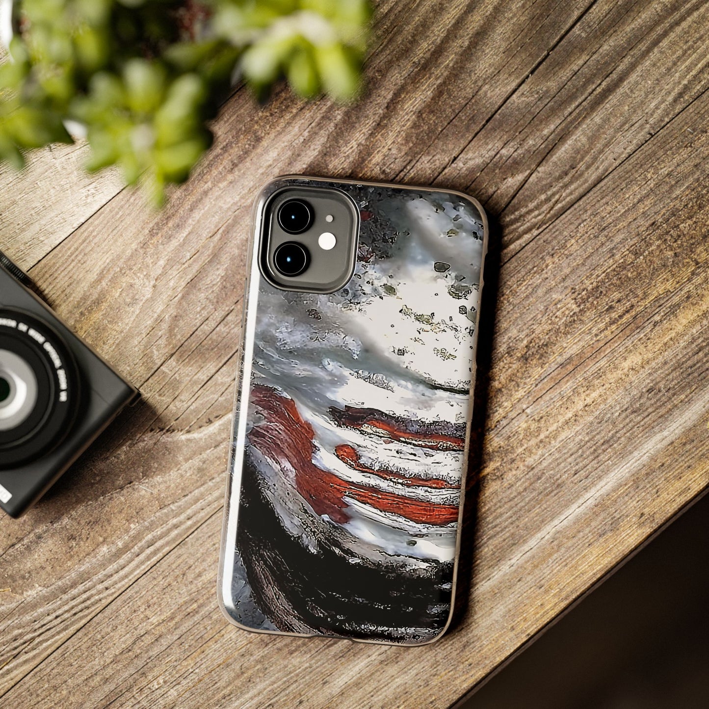 Stromatolite Collenia undosa iPhone 11 Tough Phone Case