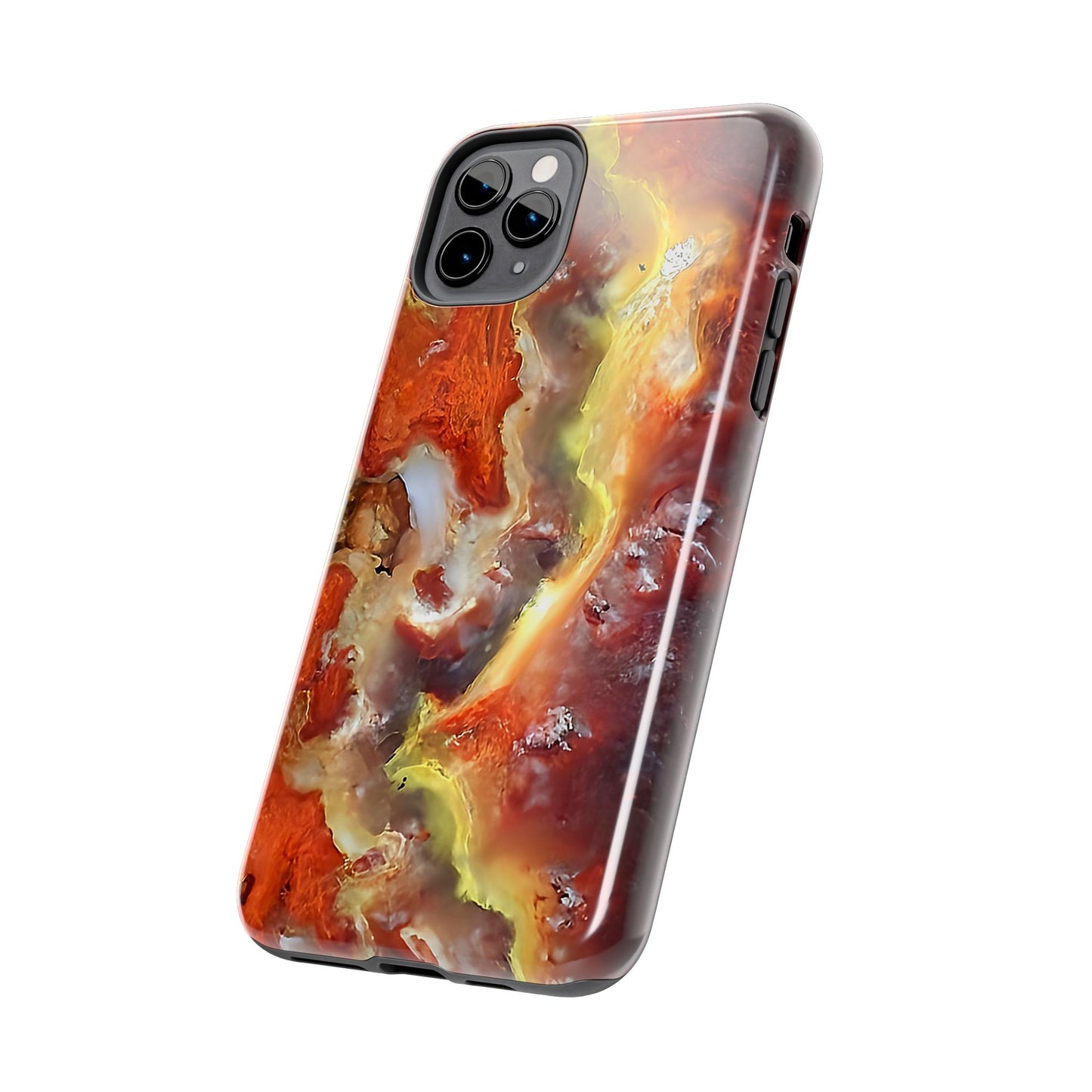 Wildfire Hyalite Bubble Opal iPhone 11 Tough Phone Case