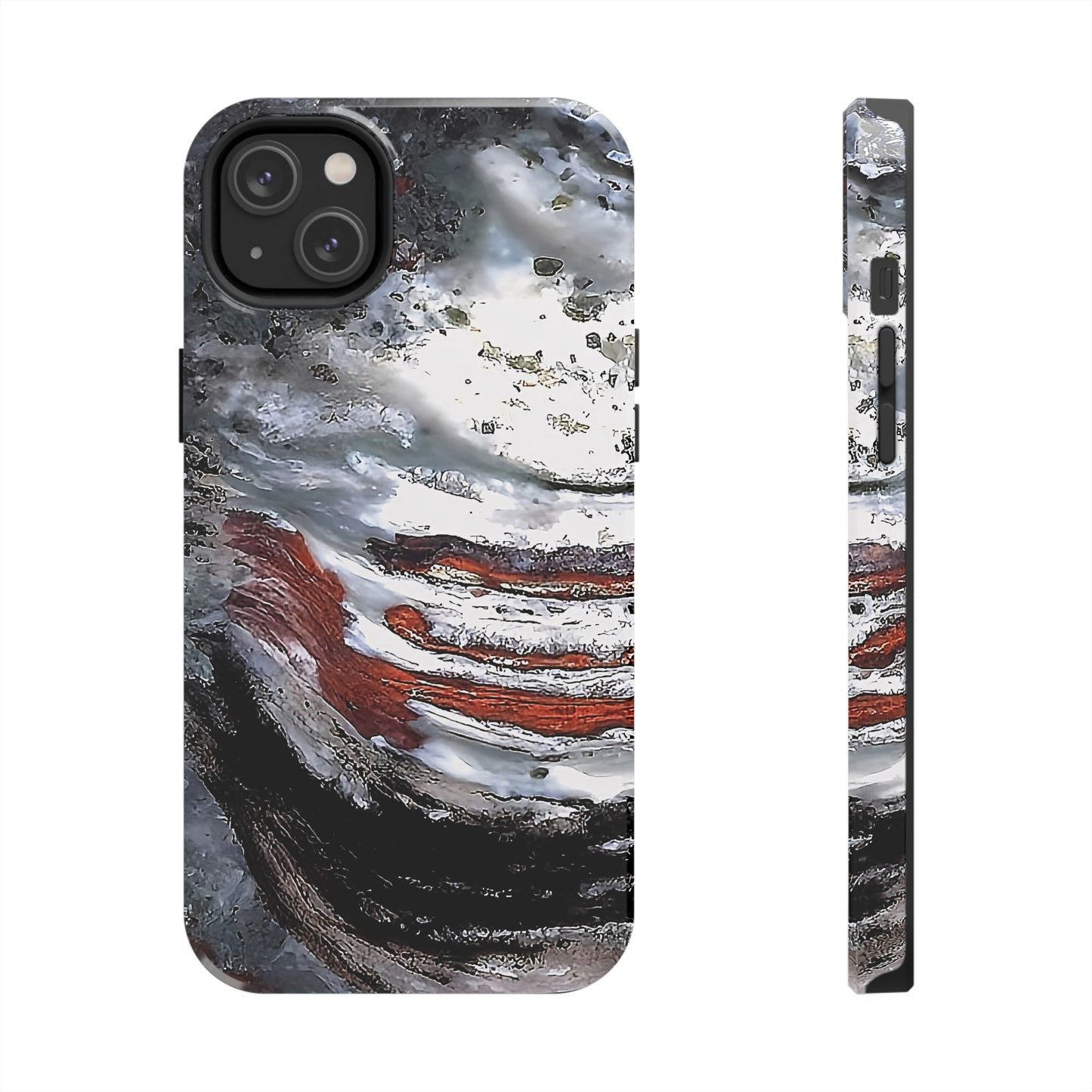 Stromatolite Collenia undosa iPhone 14 Tough Phone Case