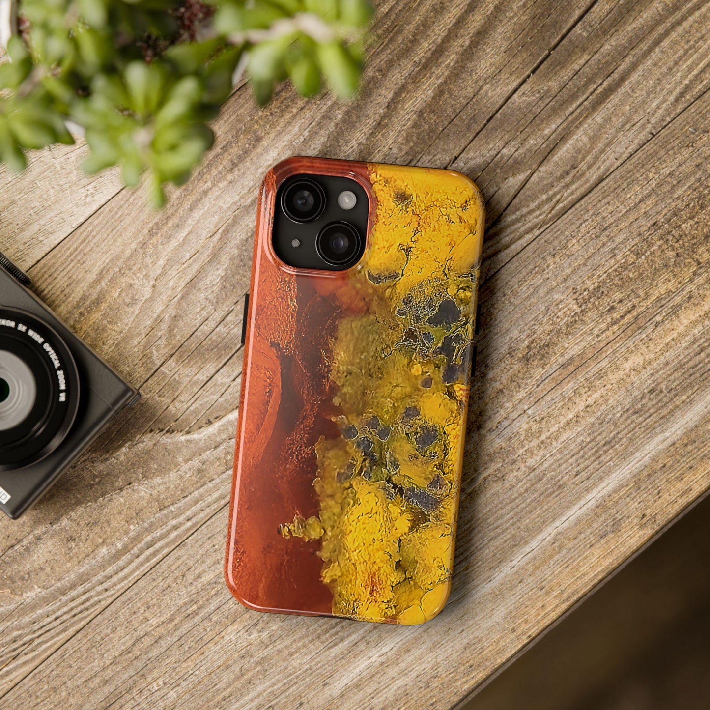 Seam Agate iPhone 15 Tough Phone Case