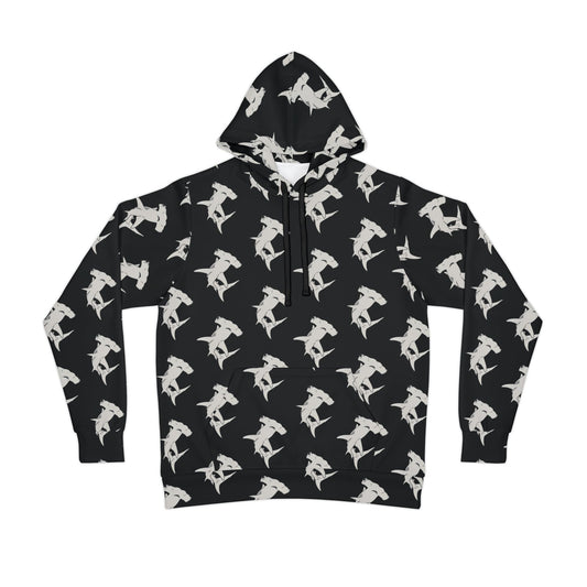 Copy of Colorful Unisex Hammerhead Shark Beach Art Hoodie