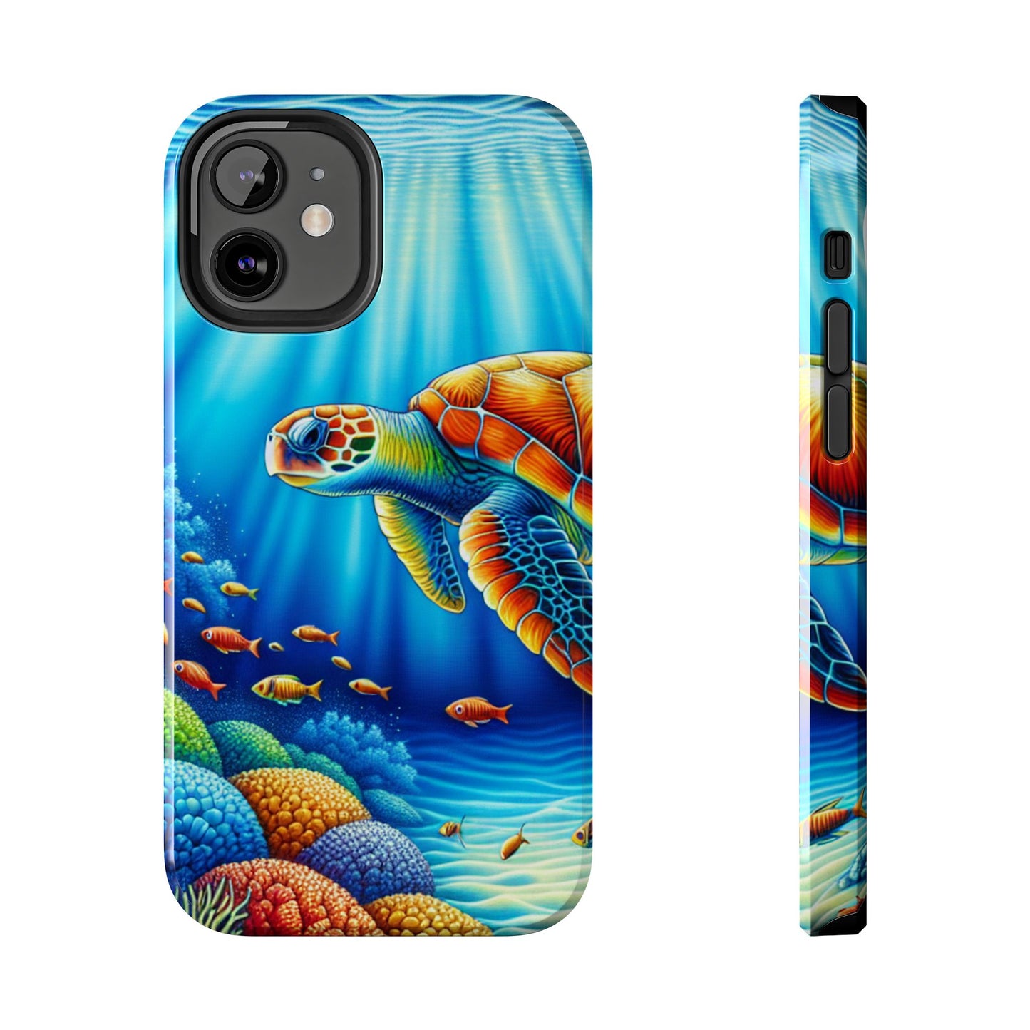 Sea Turtle iPhone 12 Tough Phone Case