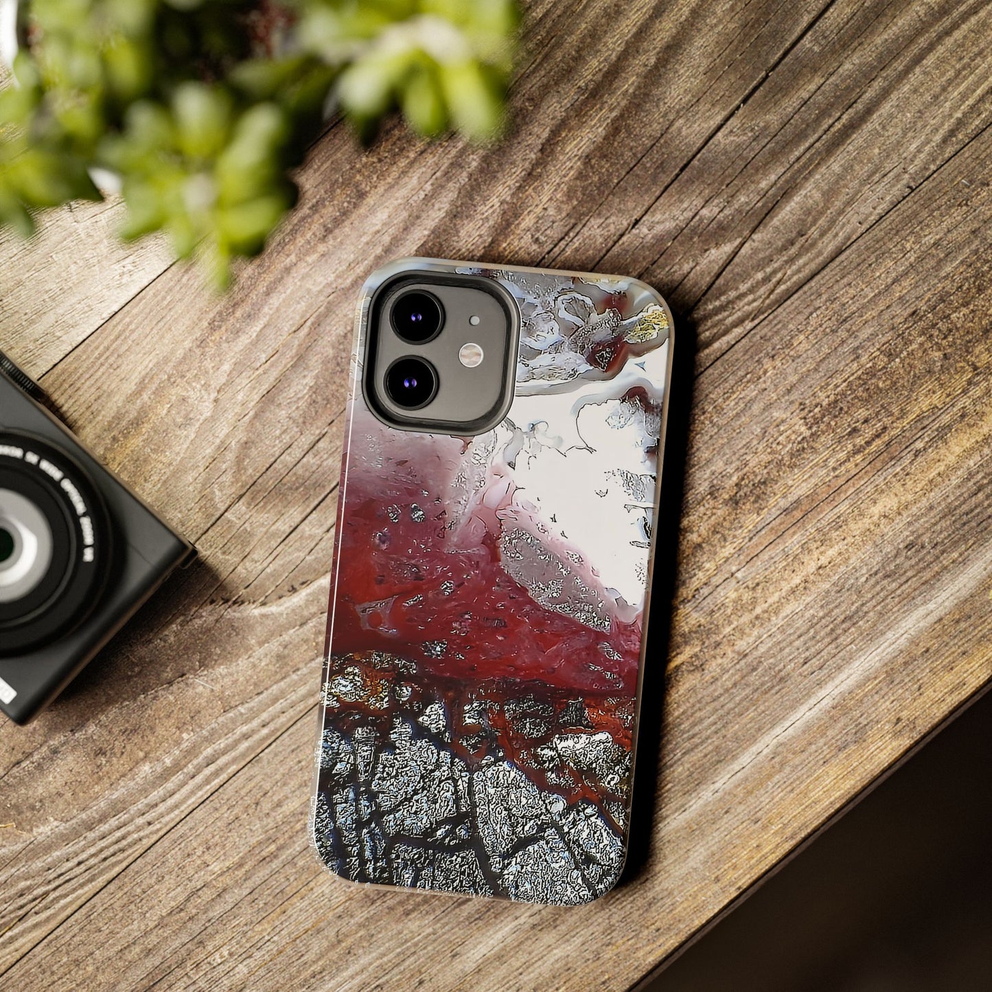 Laguna Lace Agate iPhone 12 Tough Phone Case