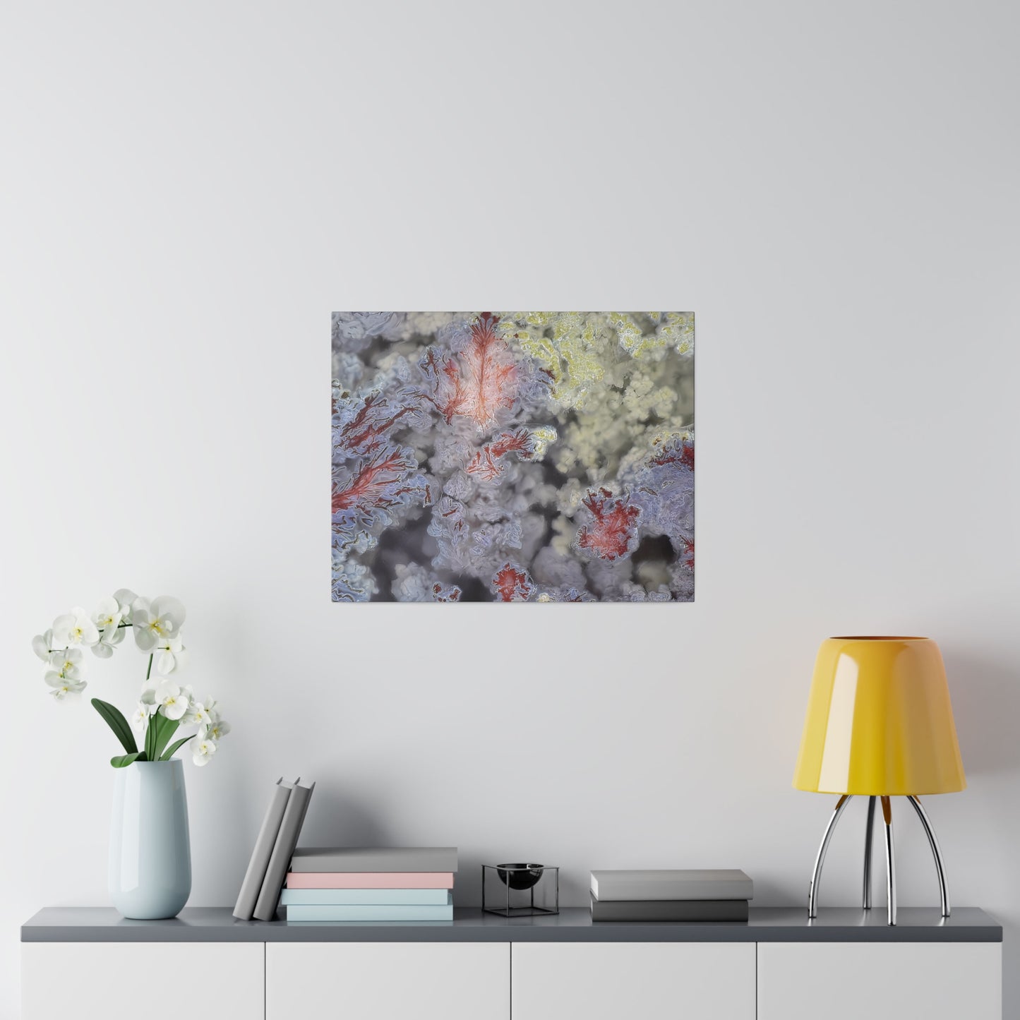 Scenic Moss Agate  Canvas Print Wall Art Décor