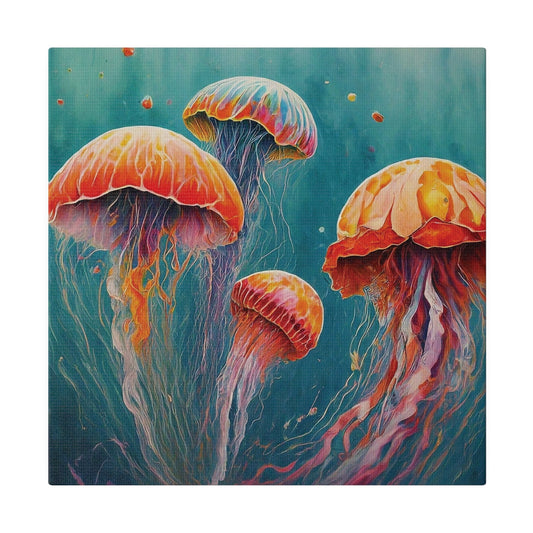 Jellyfish Canvas Print Wall Art Décor, Beach Décor