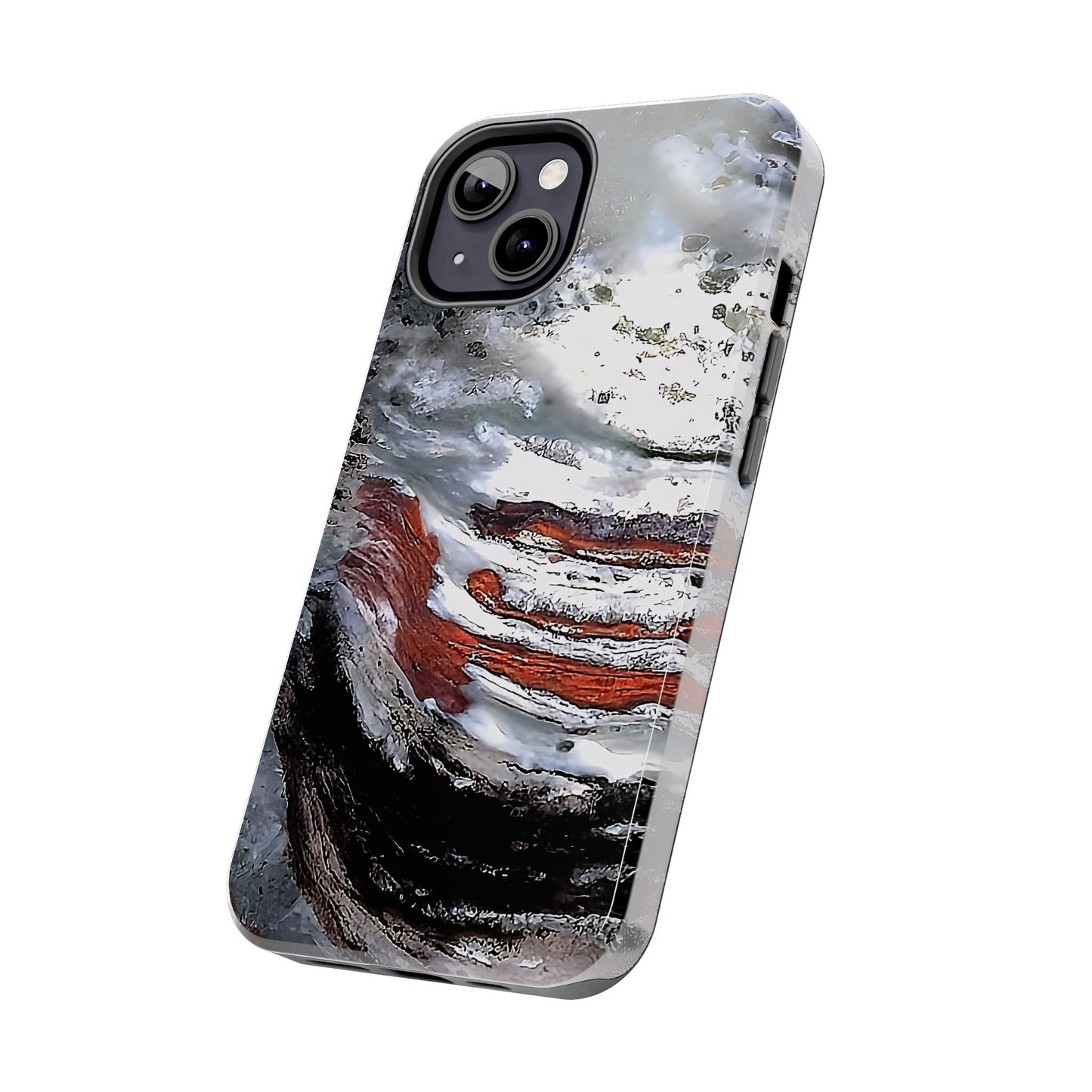 Stromatolite Collenia undosa iPhone 13 Tough Phone Case