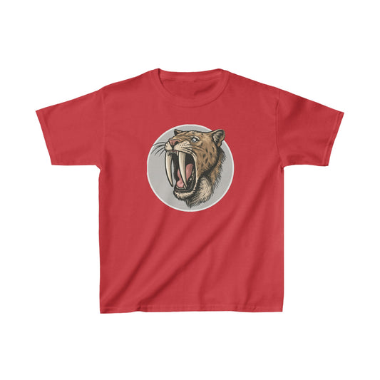 Kids Saber Toothed Tiger T-shirt