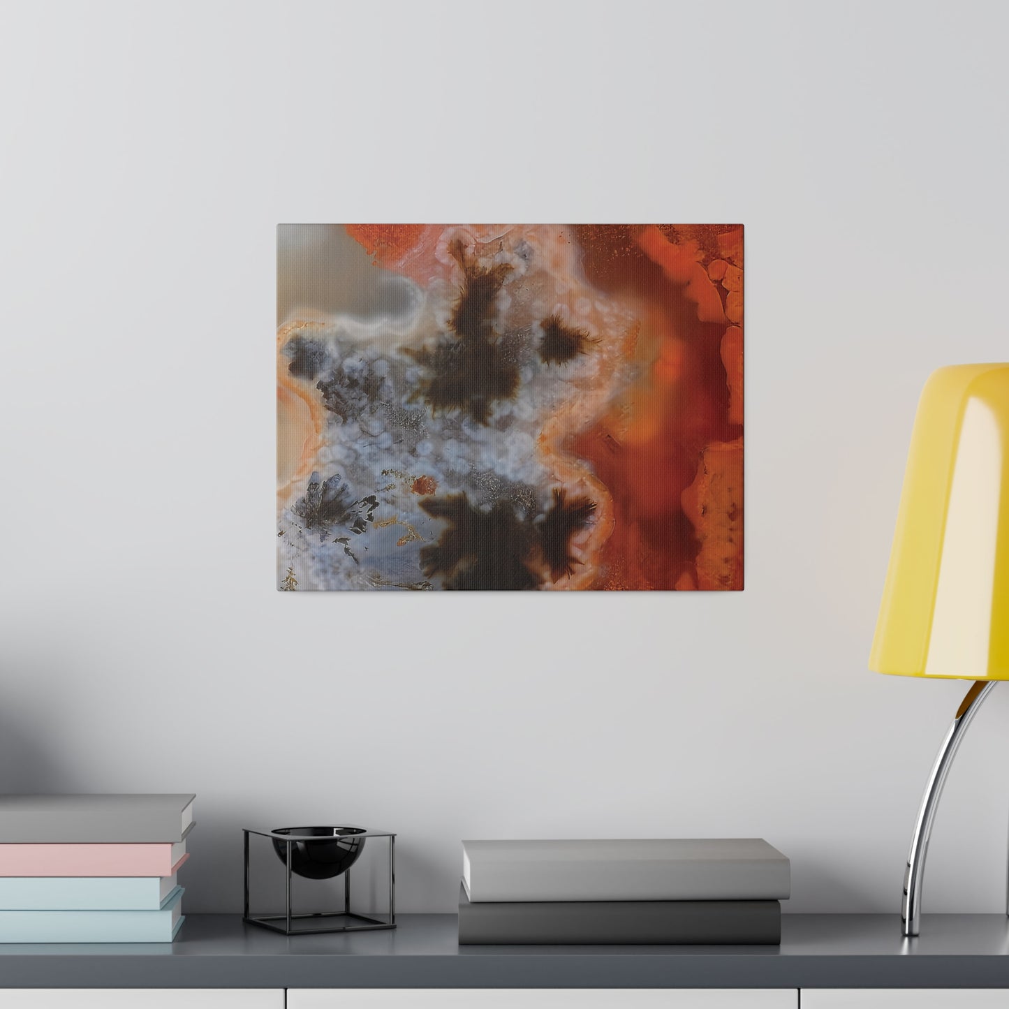 Texas Plume Agate  Canvas Print Wall Art Décor