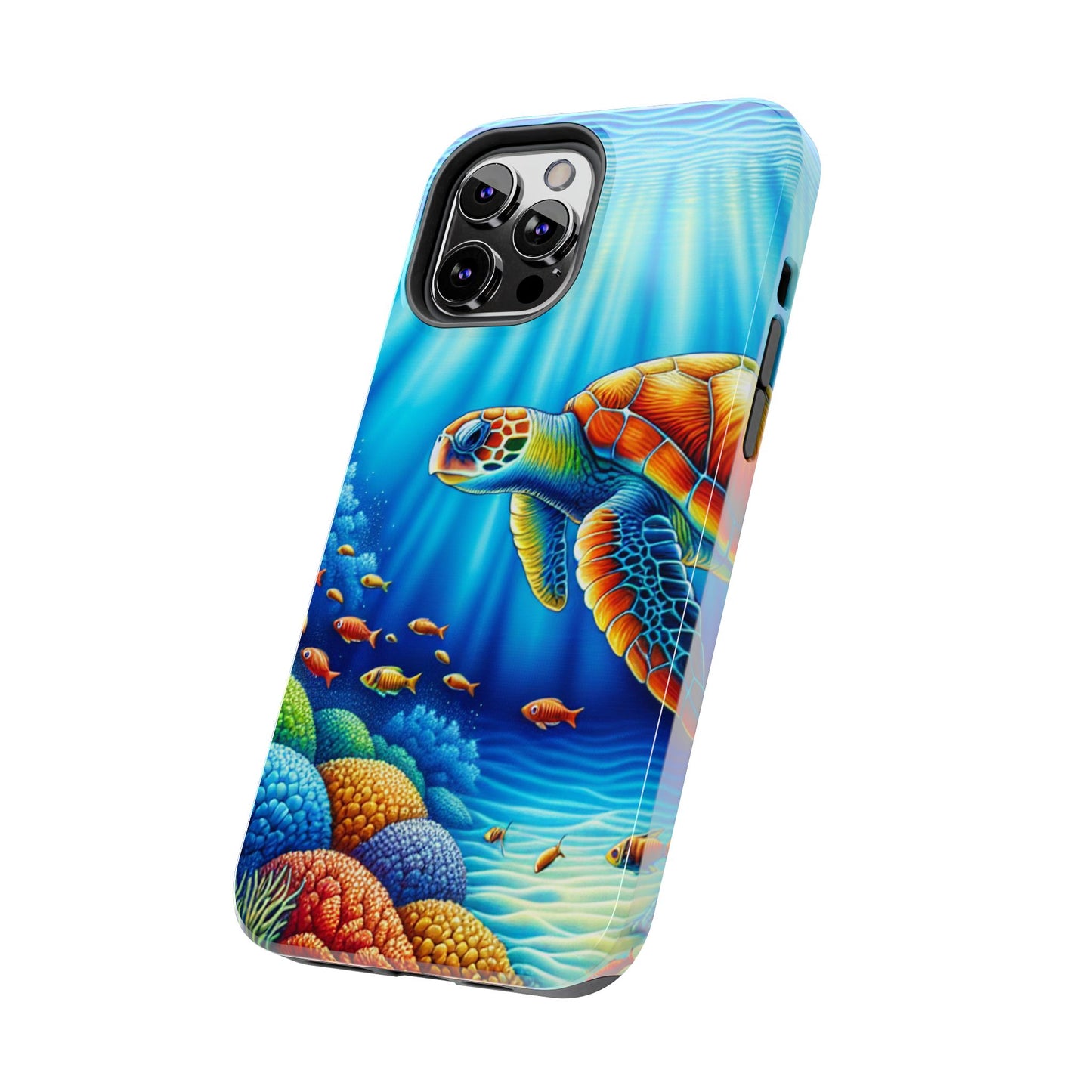 Sea Turtle iPhone 12 Tough Phone Case