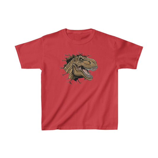 Kids Tyrannosaurus Rex Head Dinosaur T-shirt