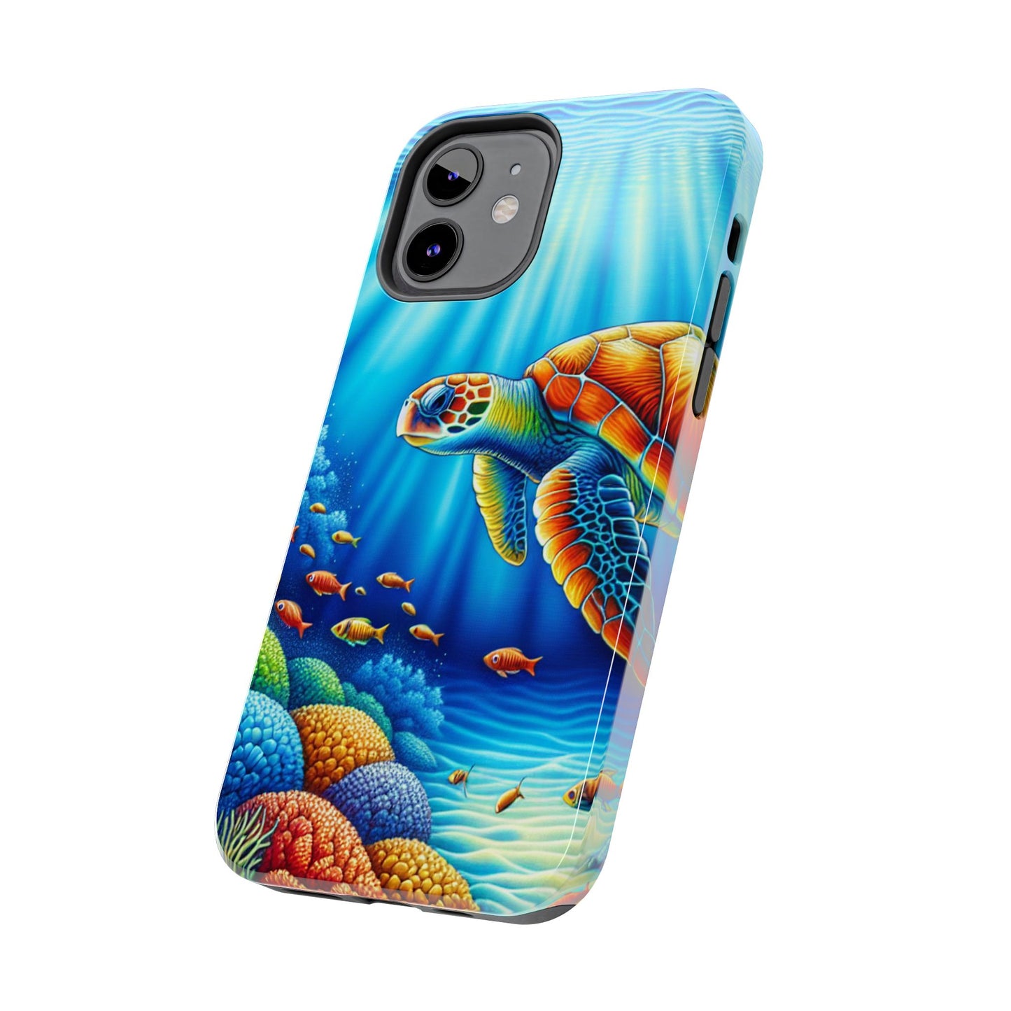 Sea Turtle iPhone 12 Tough Phone Case