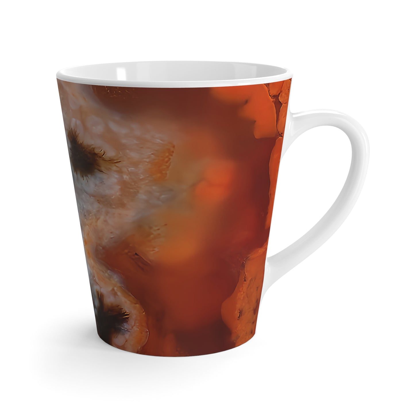 Texas Plume Agate Coffee Cup