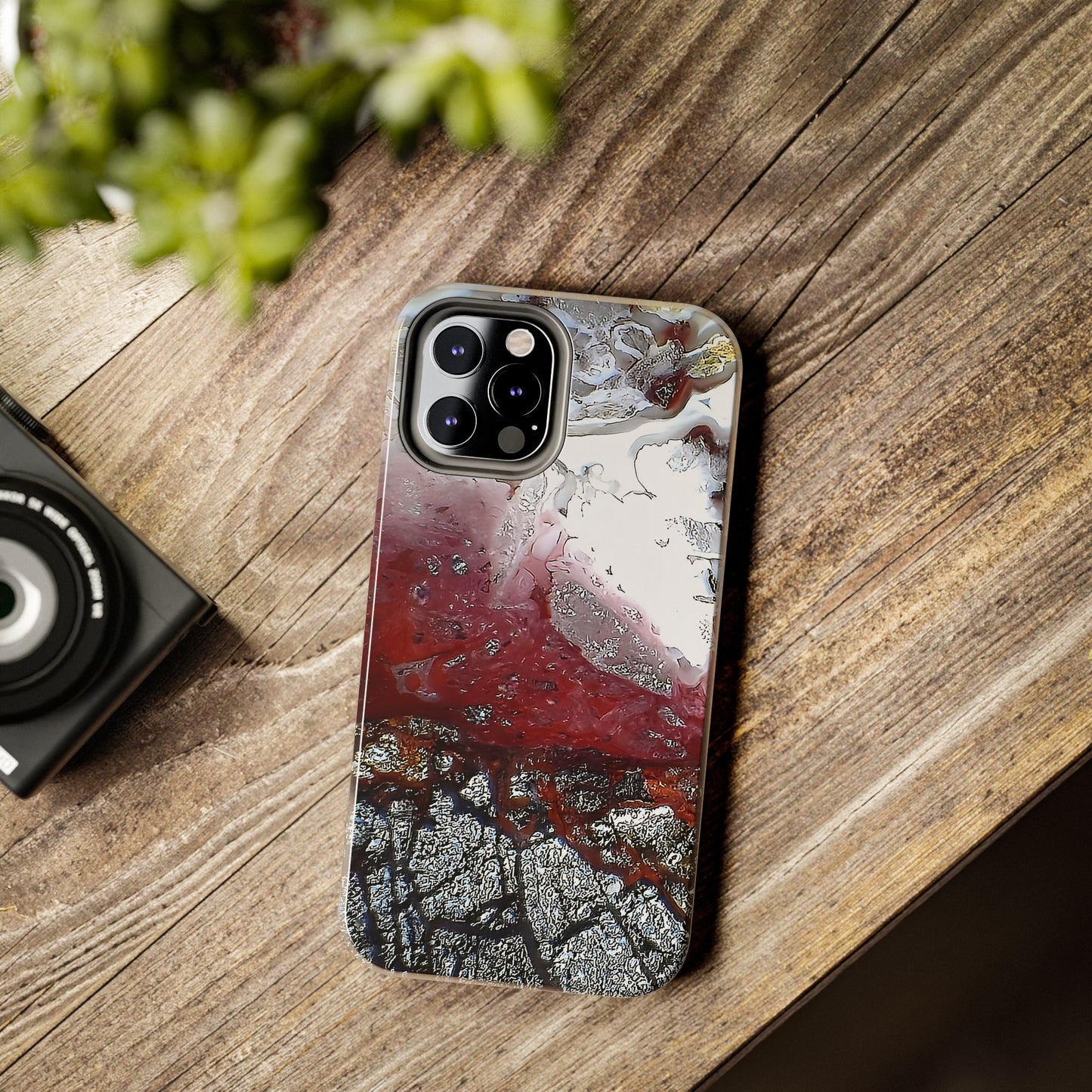 Laguna Lace Agate iPhone 12 Tough Phone Case