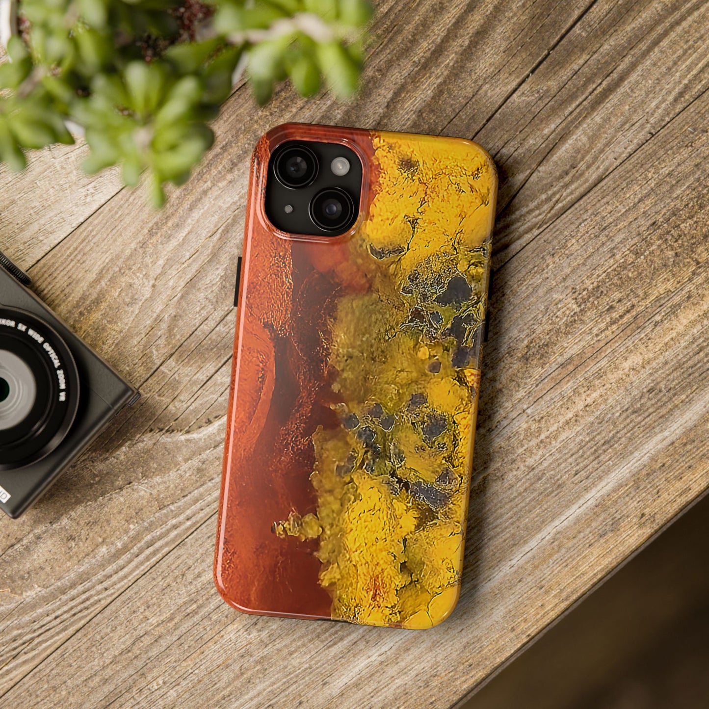 Seam Agate iPhone 15 Tough Phone Case