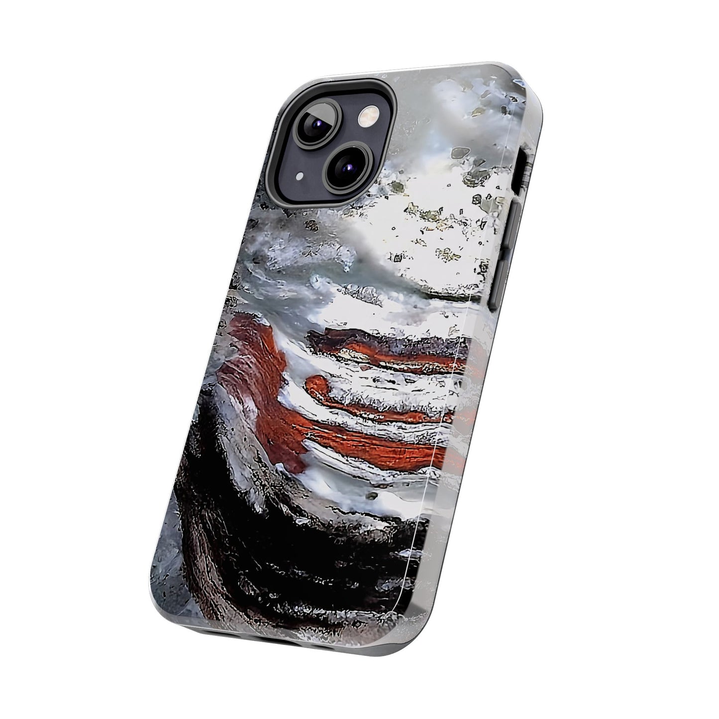 Stromatolite Collenia undosa iPhone 13 Tough Phone Case