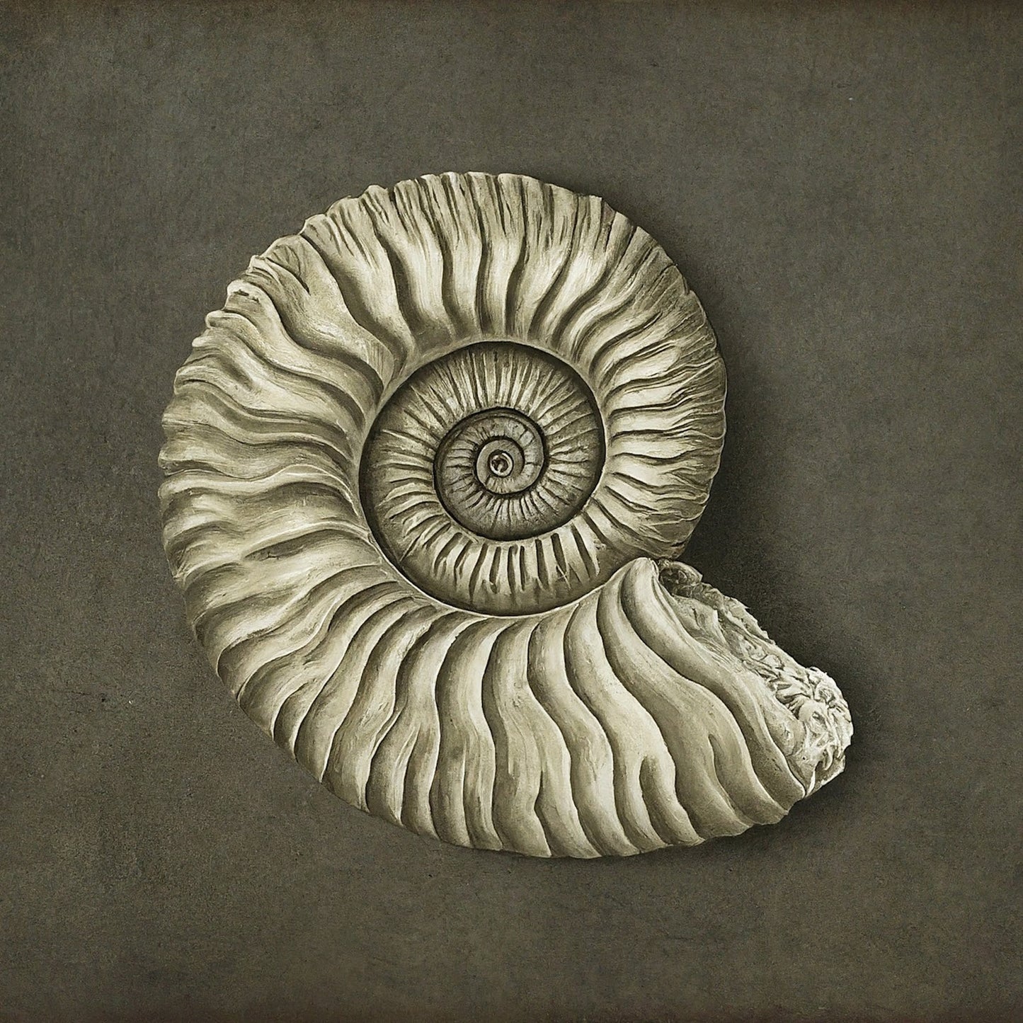 Ammonite Shell Fine Art Print Wall Décor, Beach Décor